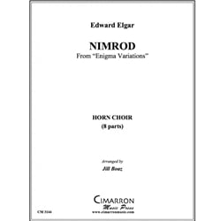 Nimrod from "Enigma Variations" - Horn Choir (8 parts)