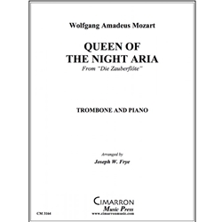 Queen of the Night Aria from "Die Zouberflote" - Alto Trombone & Piano