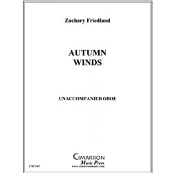 Autumn Winds - Unaccompanied Oboe