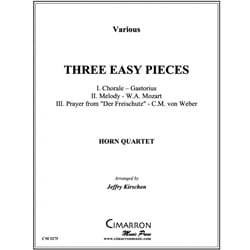 3 Easy Pieces - Horn Quartet