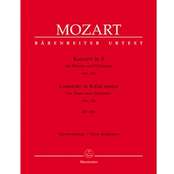 Concerto No. 18 in B-flat Major, K. 456 - Piano