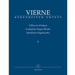 Complete Organ Works (Vierne) Volume 10