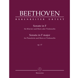 Sonata in F Major - Horn (or Cello) and Piano