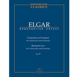 Cello Concerto in E Minor, Op. 85 (Score)