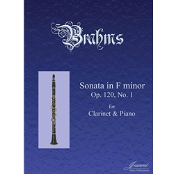 Sonata in f minor, Op. 120, No. 1 - Clarinet and Piano
