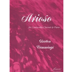 Arioso - Contra-Alto Clarinet and Piano
