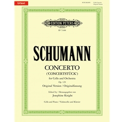 Concerto in A minor, Op. 129 (Original Version) - Cello and Piano