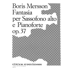 Fantasia for Alto Saxophone and Piano Op. 37