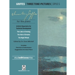 3 Tone-Pictures, Op. 5 - Piano