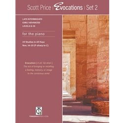 Evocations, Set 2 - Piano Teaching Pieces