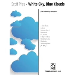 White Sky, Blue Clouds - Piano Teaching Piece