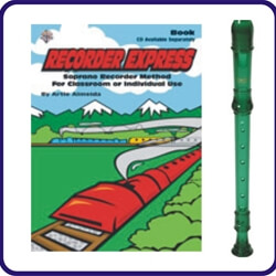 Green Cantos Recorder & Recorder Express Book