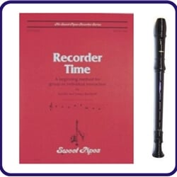 Brown Tudor Recorder & Recorder Time Book