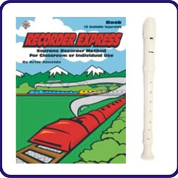 White Tudor Recorder & Recorder Express Book