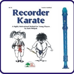 Blue Candy Apple Recorder & Recorder Karate Book