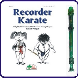 Green Candy Apple Recorder & Recorder Karate Book