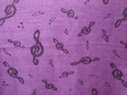 Purple and Black Pashmina Scarf