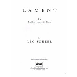 Lament - English Horn and Piano