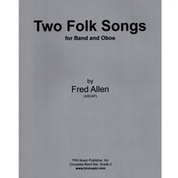 2 Folk Songs - Oboe Solo and Young Band