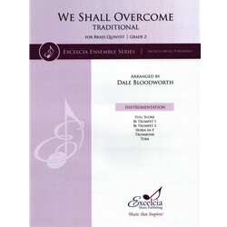 We Shall Overcome - Brass Quintet
