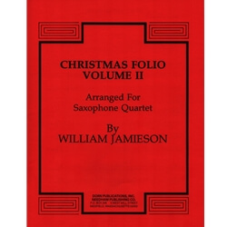 Christmas Folio, Volume 2 - Sax Quartet (SATB/AATB)
