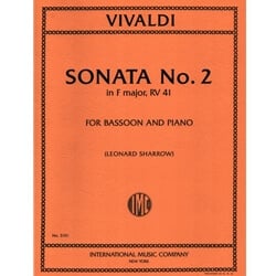 Sonata No. 2 in F Major, RV 41 - Bassoon and Piano