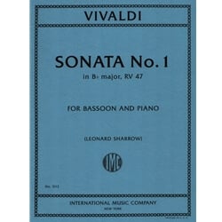 Sonata No. 1 in B-flat Major, RV 47 - Bassoon and Piano