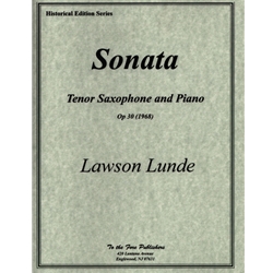 Sonata Op. 30 - Tenor Sax and Piano
