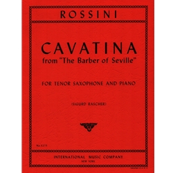 Cavatina from "The Barber of Seville"- Tenor Sax and Piano