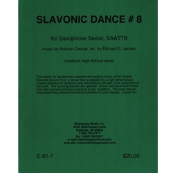 Slavonic Dance No. 8 - Sax Sextet (SAATTB)