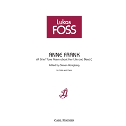 Anne Frank - Cello and Piano