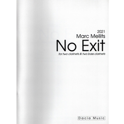No Exit - Clarinet Quartet