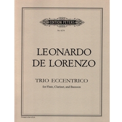 Trio Eccentrico, Op. 76 - Flute, Clarinet, and Bassoon
