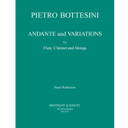 Andante and Variations - Flute, Clarinet, and Piano