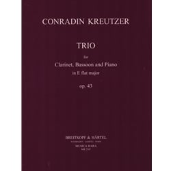 Trio in E-flat major, Op. 43 - Clarinet, Basoon, and Piano