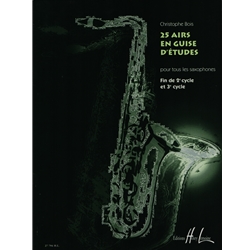 25 Arias as Studies - Saxophone Etudes