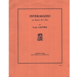 Intermezzo, Op. 59 - Alto Sax and Piano