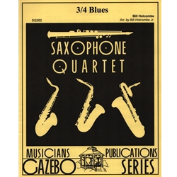3/4 Blues - Saxophone Quartet