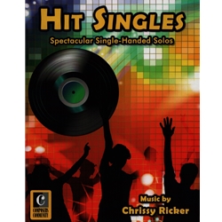 Hit Singles - (Spectacular Single-Handed Solos)- Piano One-Hand Teaching Pieces