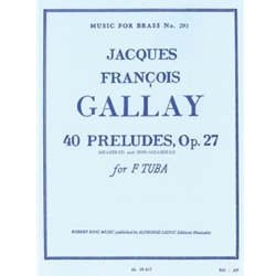 40 Preludes, Op. 27 - Tuba