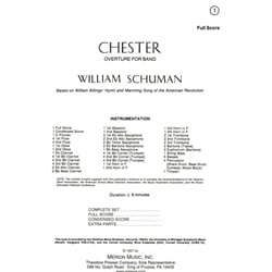 Chester Overture for Band - Full Score