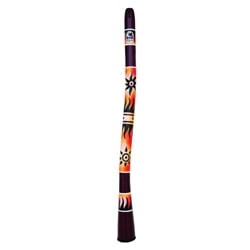 Toca DIDG-CTS Curved Didgeridoo - Tribal Sun