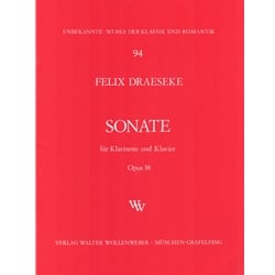 Sonata, Op. 38 - Clarinet and Piano
