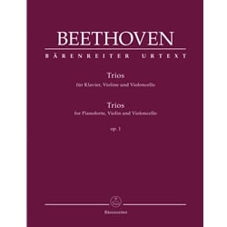 Trios, Op. 1 - Violin, Cello, and Piano