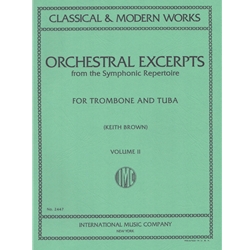 Orchestral Excerpts, Volume 2 - Trombone and Tuba