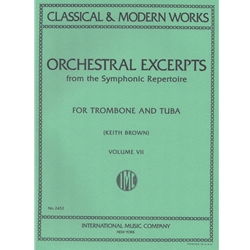 Orchestral Excerpts, Volume 7 - Trombone and Tuba