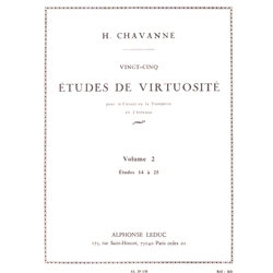 25 Etudes de Virtuosite, Volume 2 (Etudes 14-25) - Trumpet