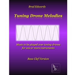 Tuning Drone Melodies - Bass Clef Instruments