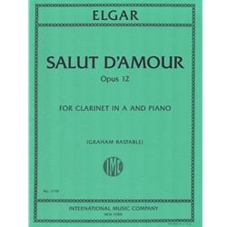 Salut D'Amour Op. 12 - Clarinet and Piano