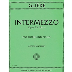 Intermezzo, Op. 35, No. 11 - Horn and Piano